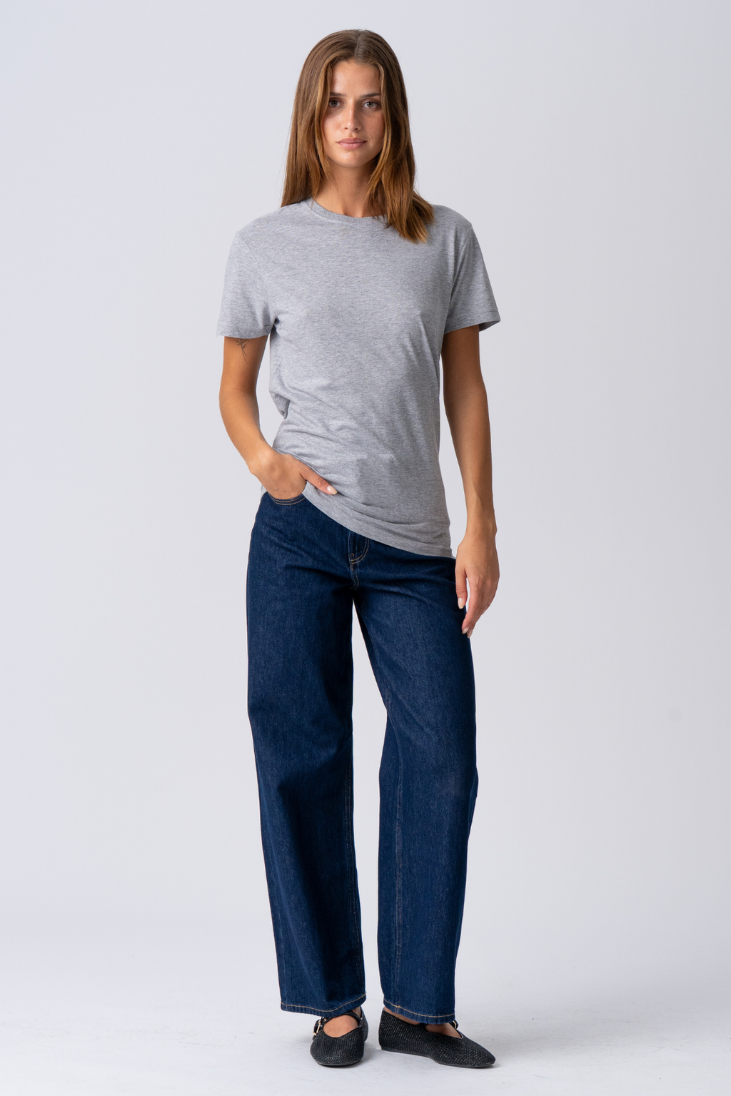 Osnovna lagana majica - siva