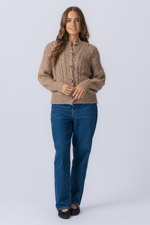 Botton Knit - béžová