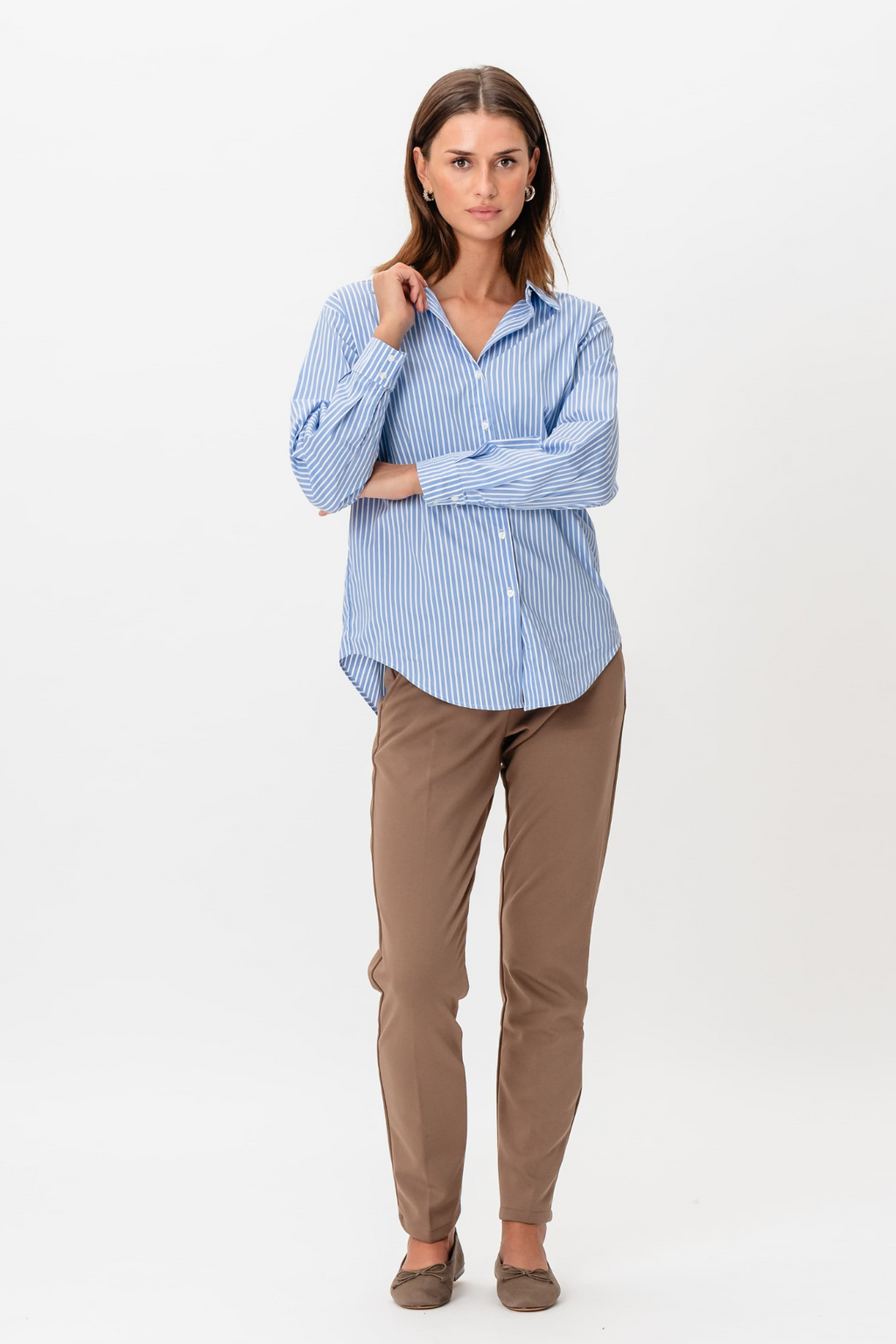 Léine Tutta Lo L/S - Lus Cornflower Gorm