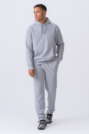 Essential Hoodie - Grey Melange