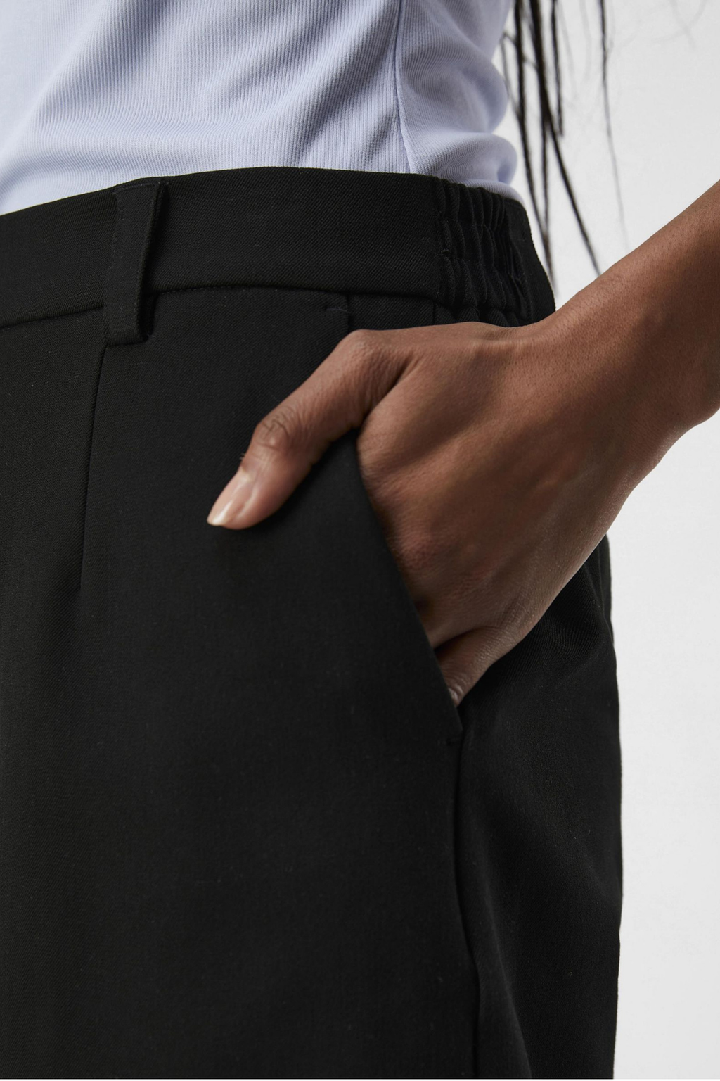 Lisa Mw krátka Shorts - čierna