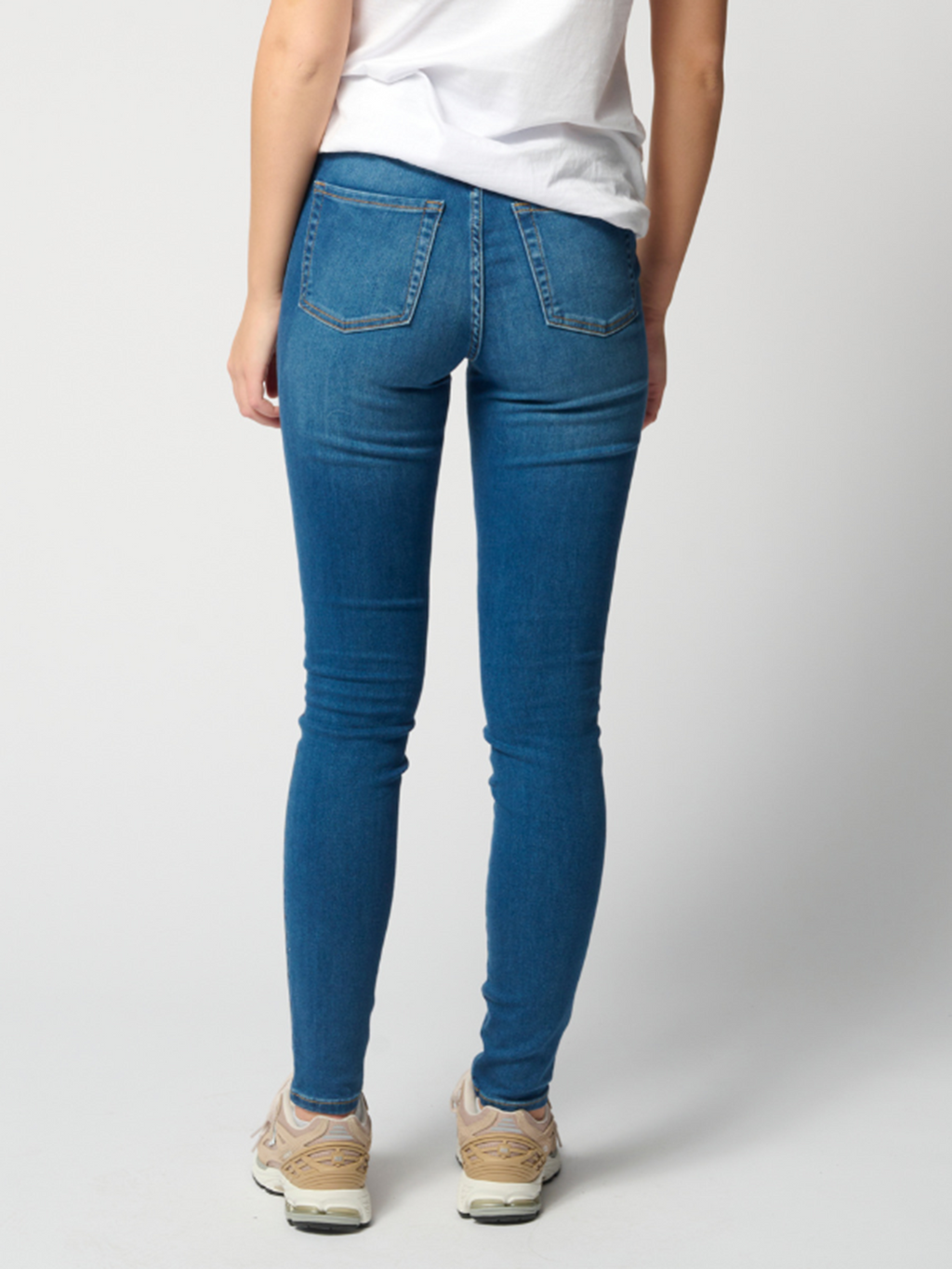 The Original Performance Jeans Skinny - Denim Gorm Meánach