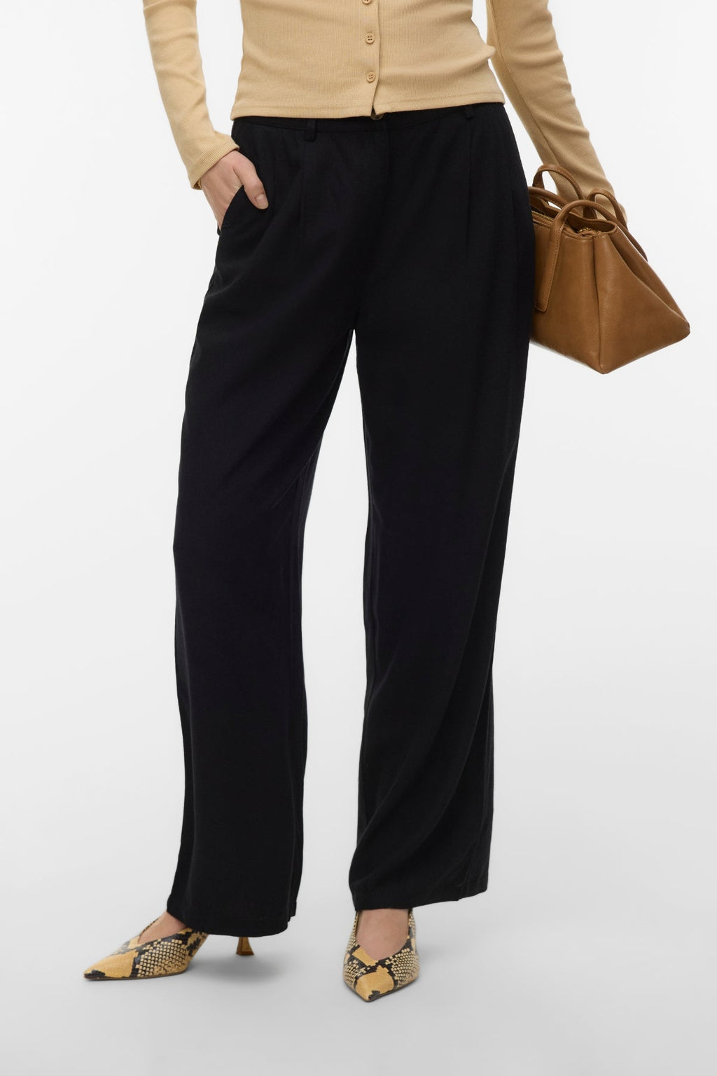 Mymilo Nila Mw Dad Pants - Black