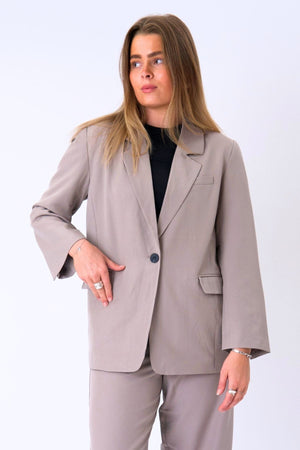 Oversized Blazer - Grey