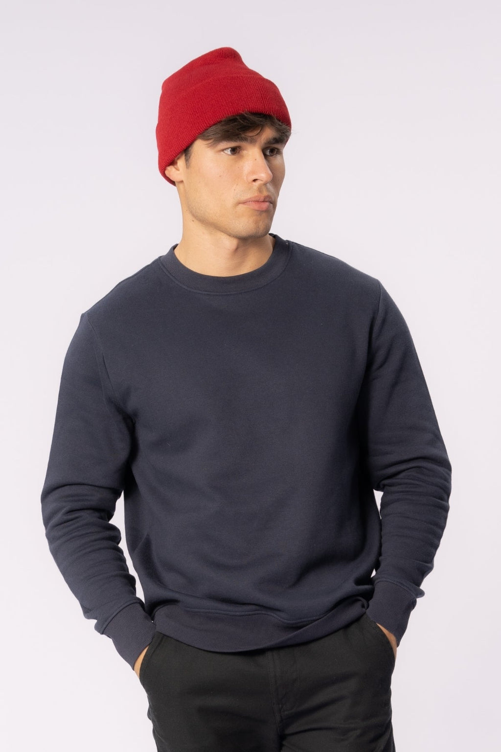 Klasická čiapka - bordó červená