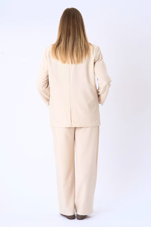 Oversized Blazer - Beige