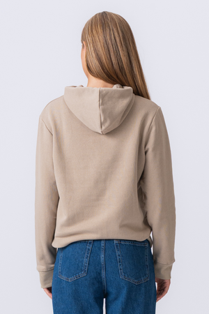 Hoodie Sweatshirt - Gaineamh