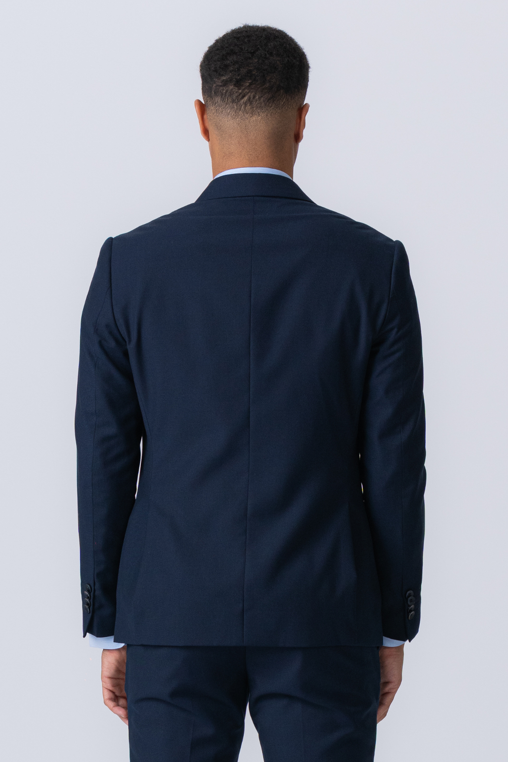Premium Blazer dúbailte -breasted - Navy