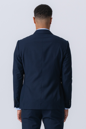Premium Blazer dúbailte -breasted - Navy