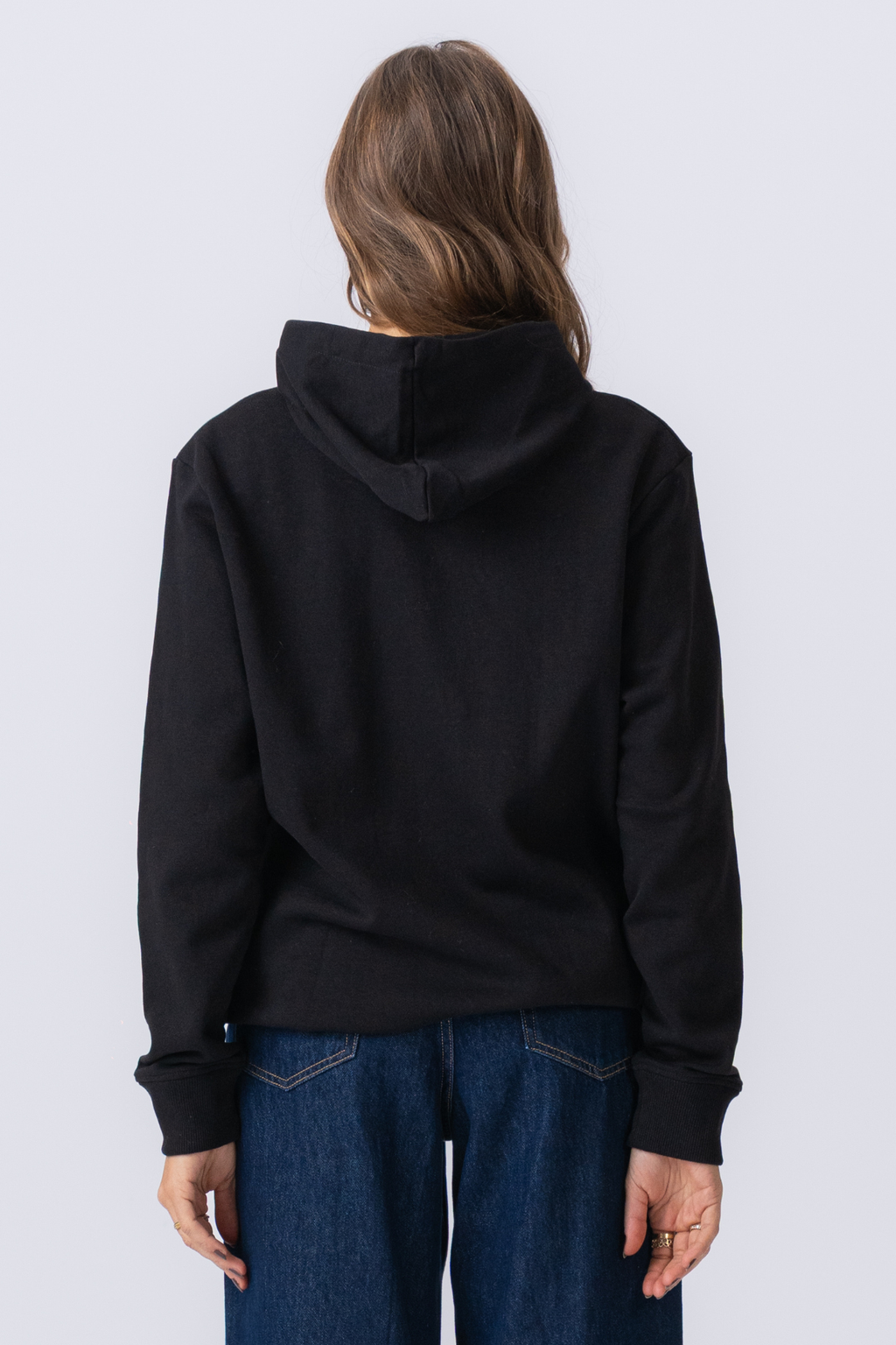 Zip Hoodie - Dubh