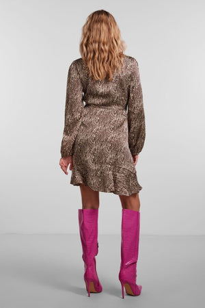 Juliet Wrap Kjole - Káva v čakanke