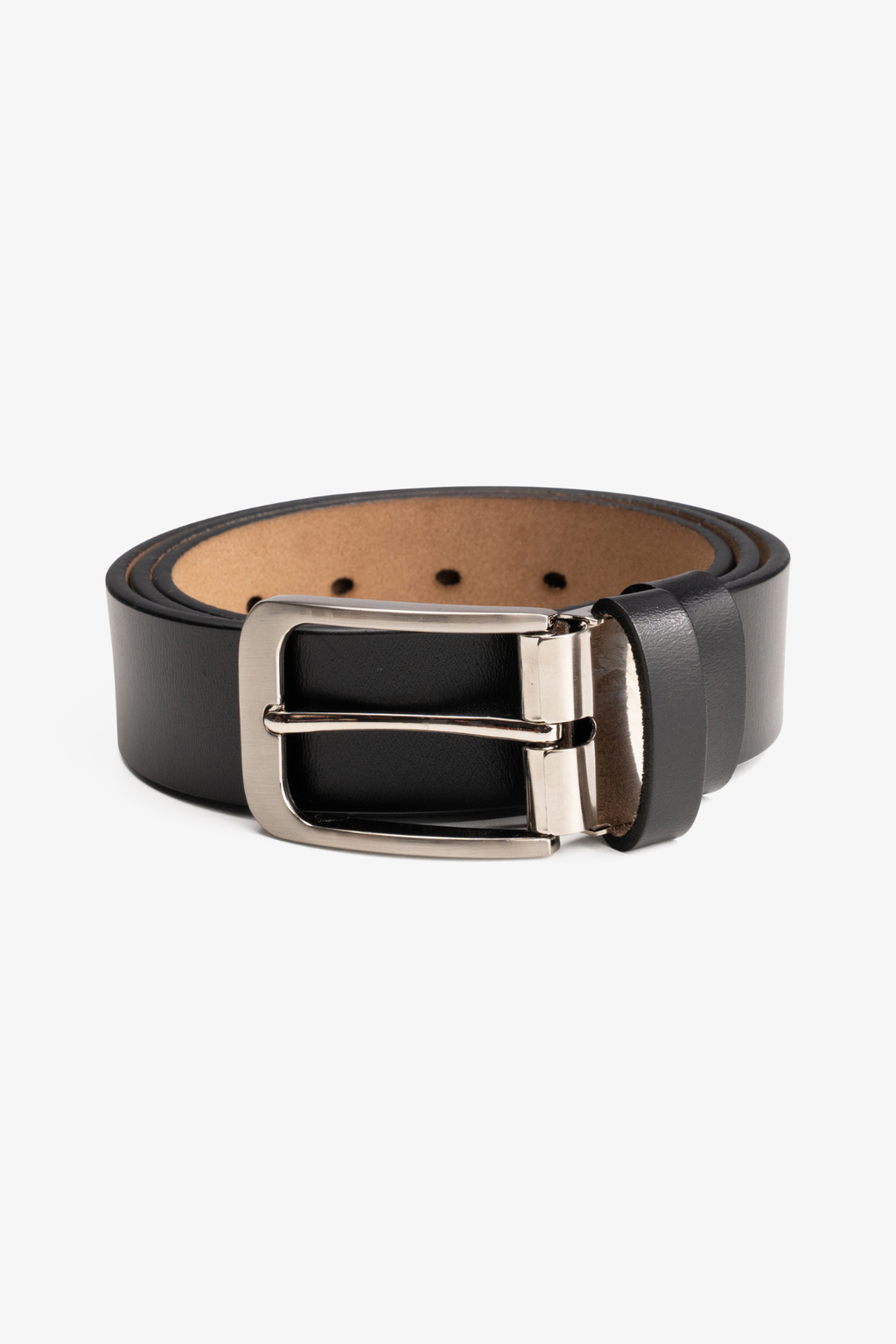 Berlin Leather Belt - Black