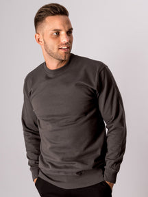 Basic Crewneck - Dark Gray