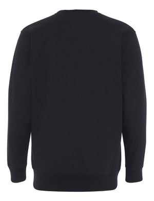 Basic Crewneck - Navy (dame) - TeeShoppen - Blå