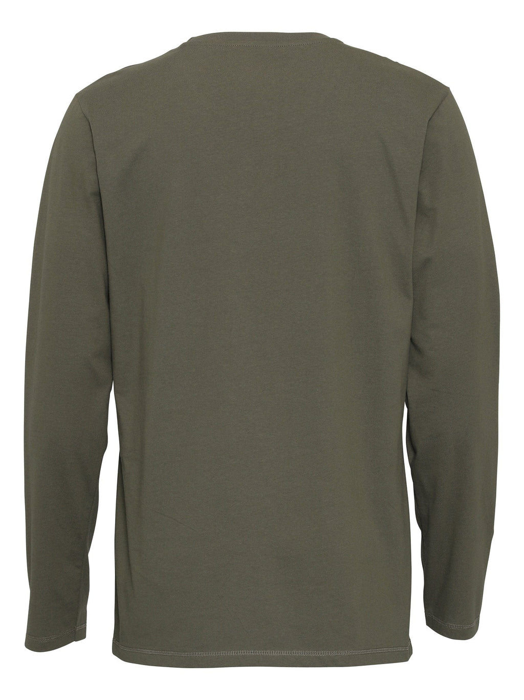 Basic Long-sleeved T-shirt - Army Green