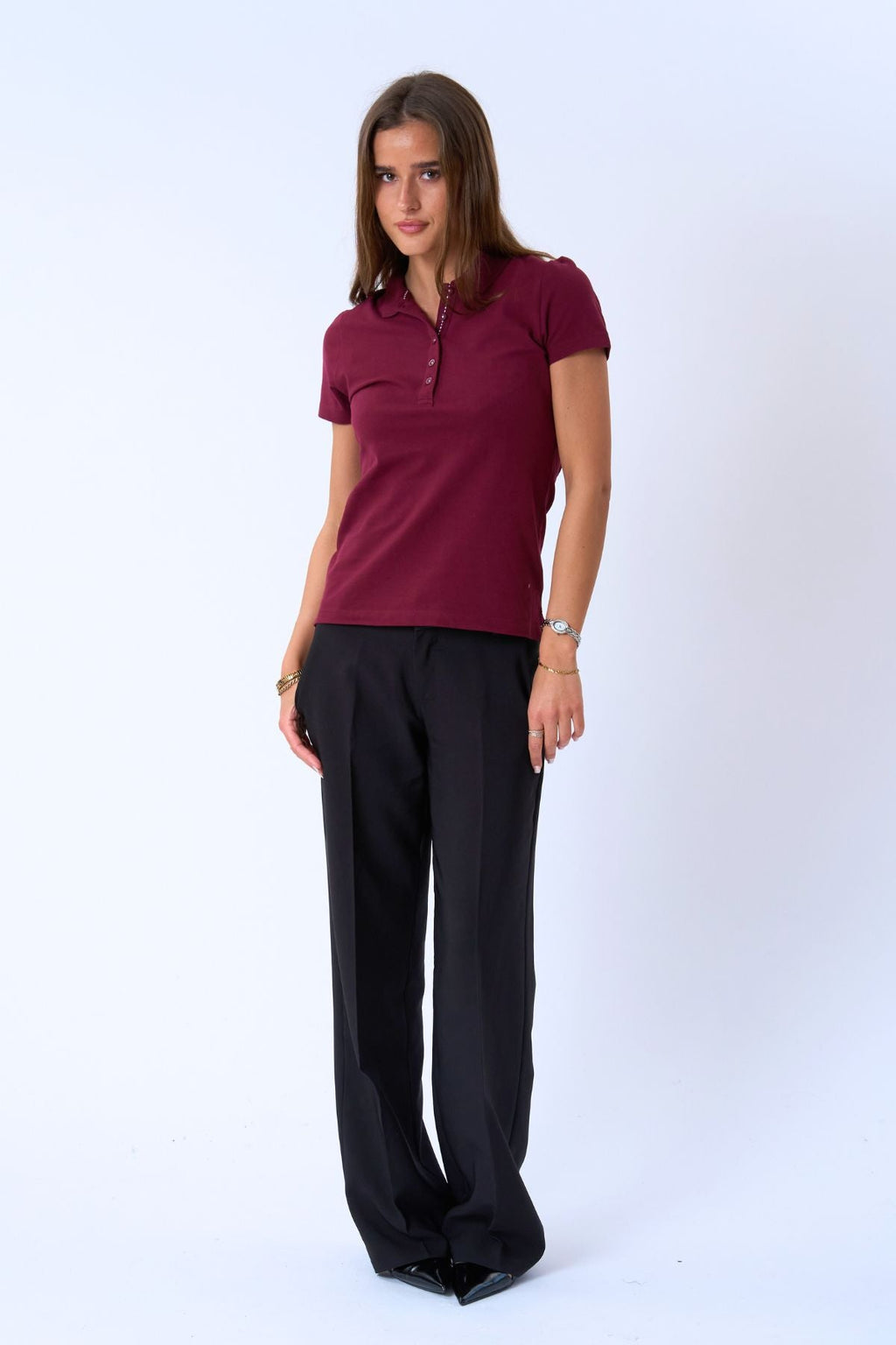 Polo Shirt - Burgundy