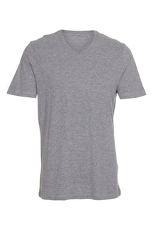 Basic Vneck t-shirt - Oxford Gray