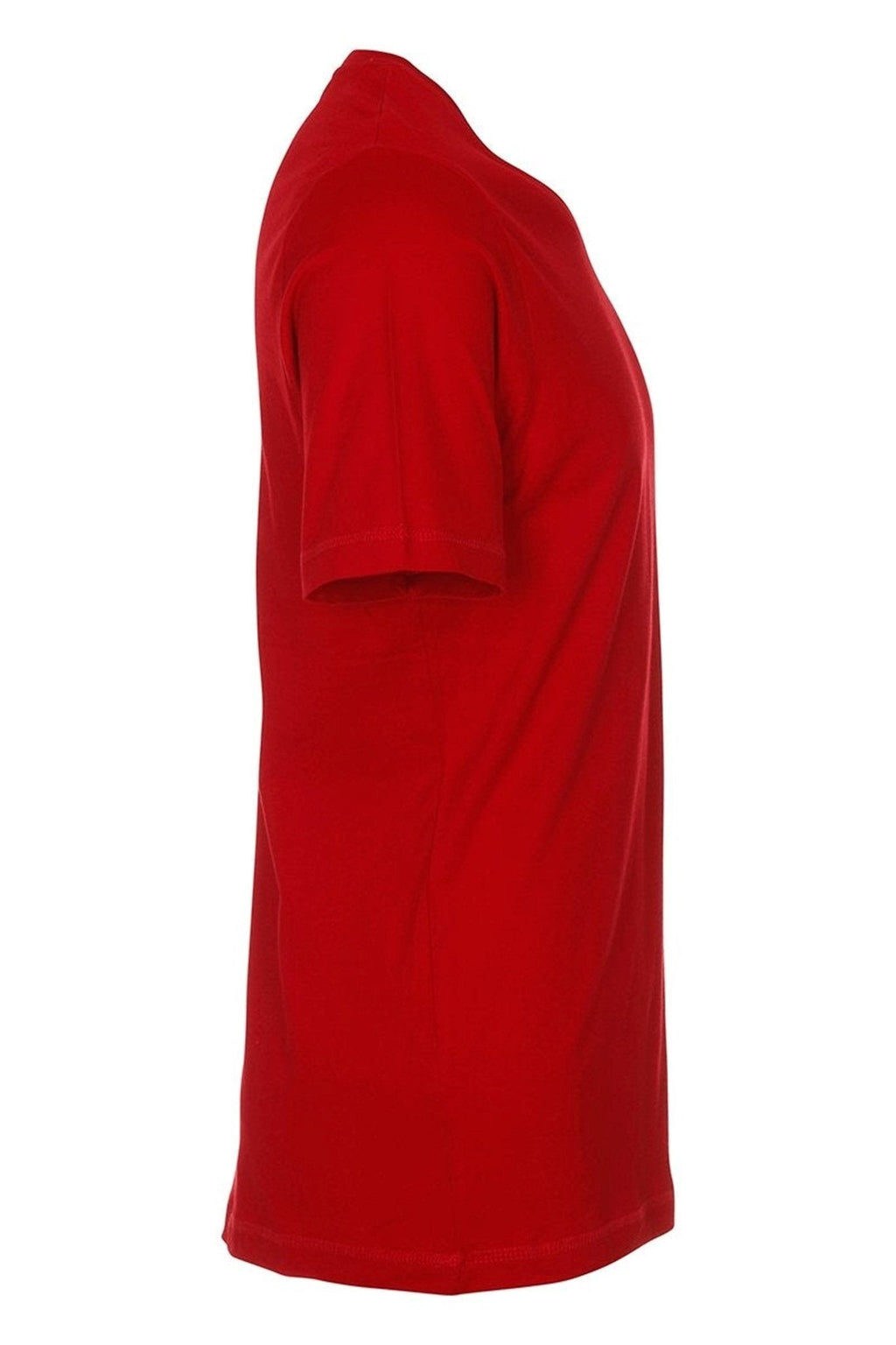 Basic majica s V-izrezom - crvena