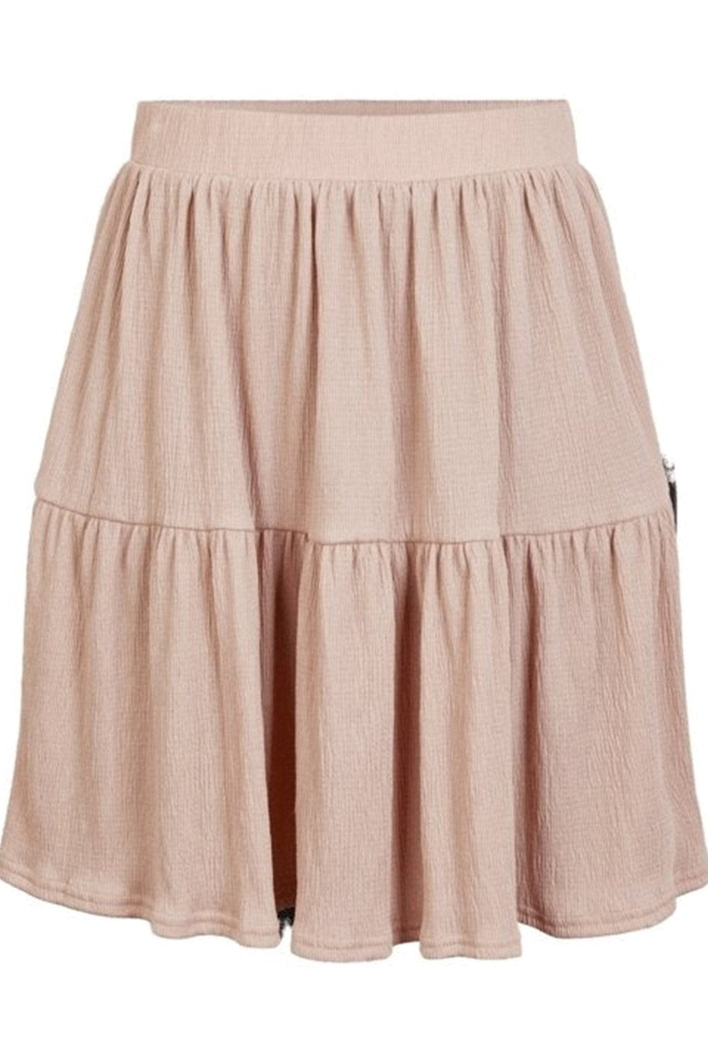 Basic soft mini skirt - Misty rose