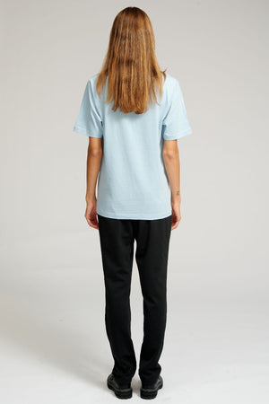Oversized t-shirt - Light Blue (Women)