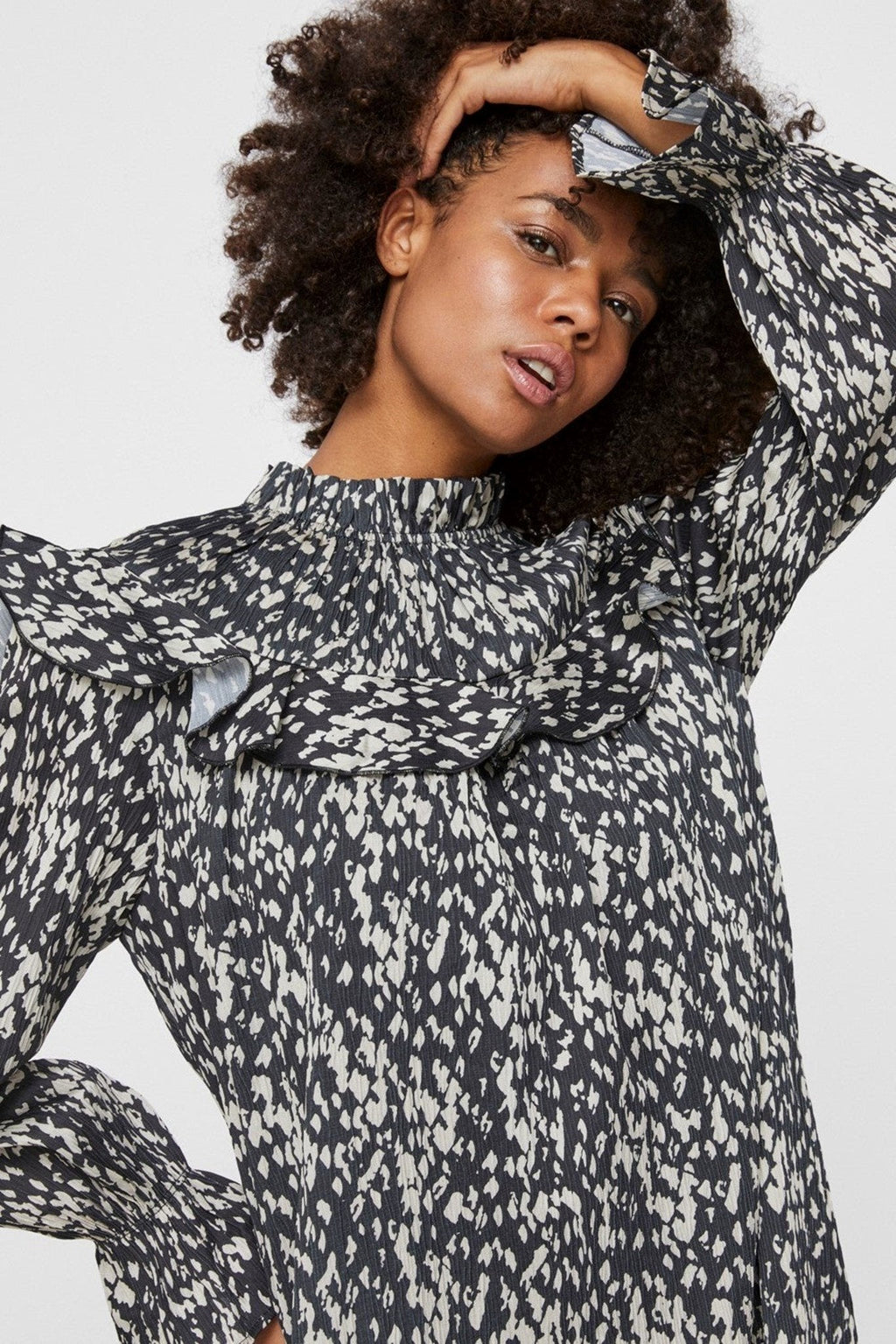 Becky short dress - Black