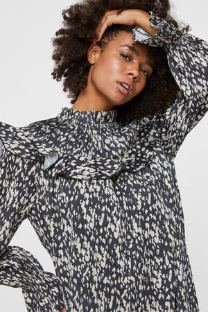 Becky short dress - Black