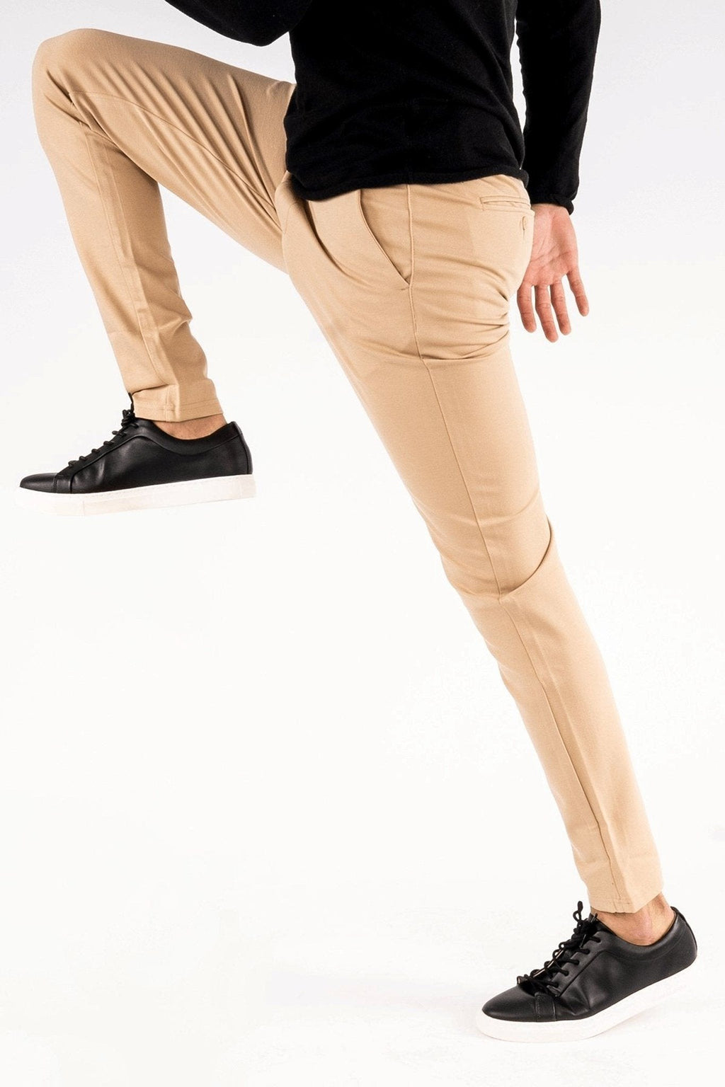 Performance Jog Pants - Beige