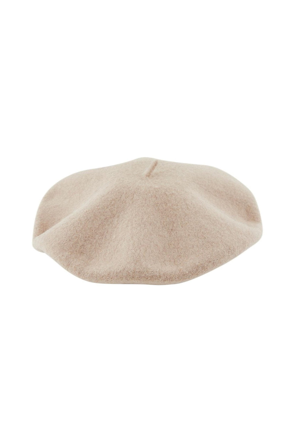 French Wool Beret - Silver Mink