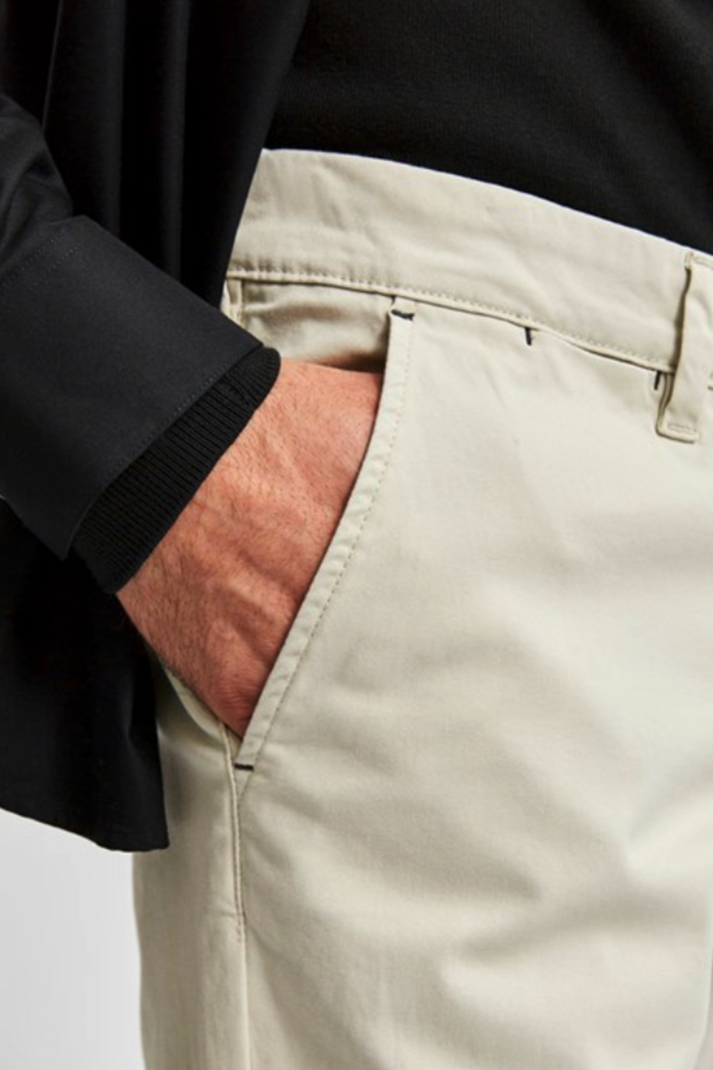 Miles Flex Chino Pant - Moonstruck (Organic Cotton)