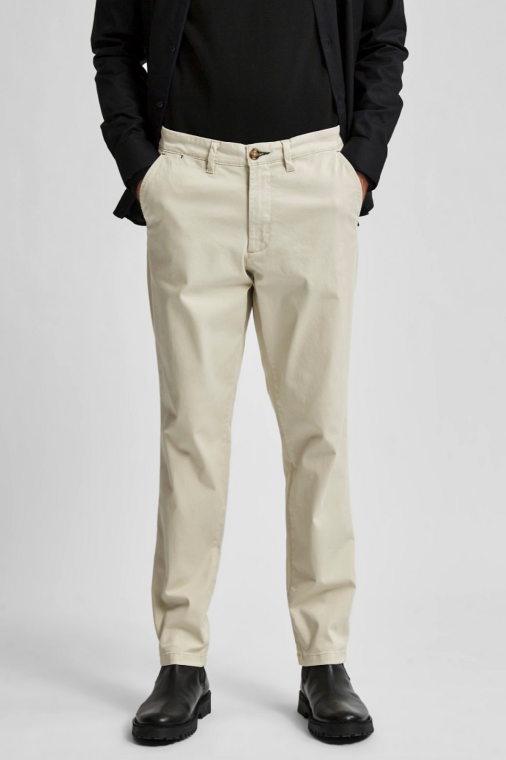 Miles Flex Chino Pant - Moonstruck (Organic Cotton)
