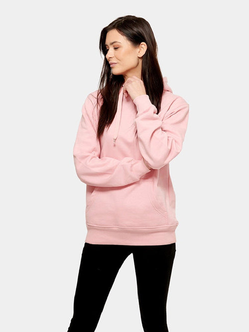 Boyfriend Hoodie - Lyserød - TeeShoppen - Lyserød