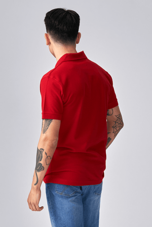 Basic Polo - červené