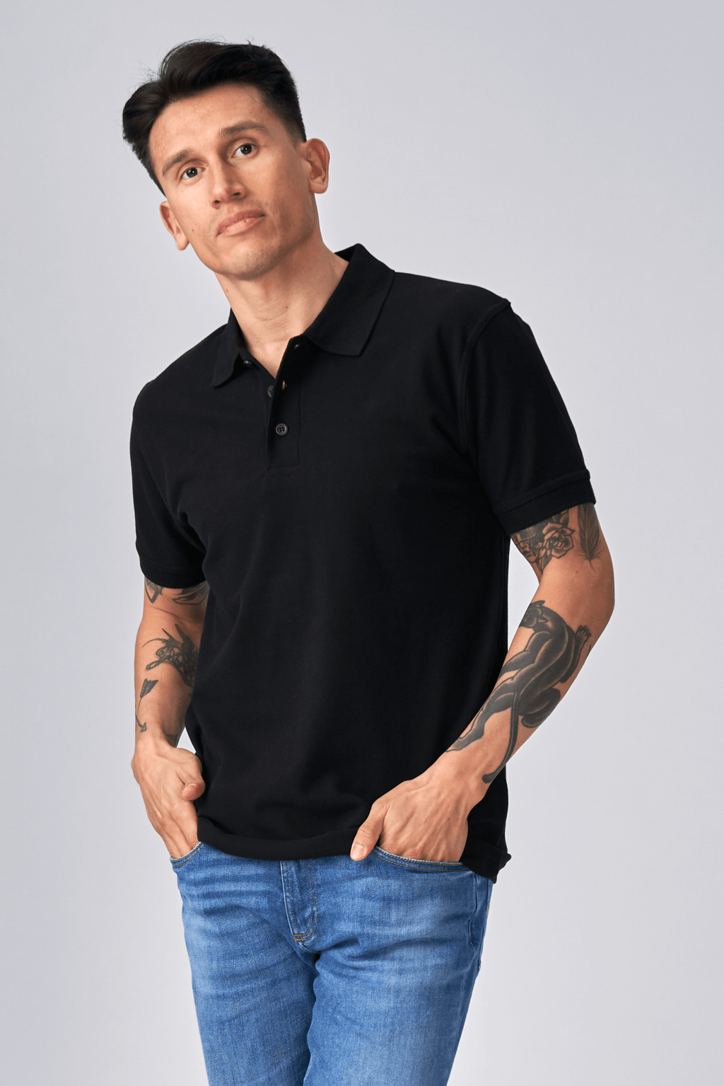 Basic Polo - Dubh