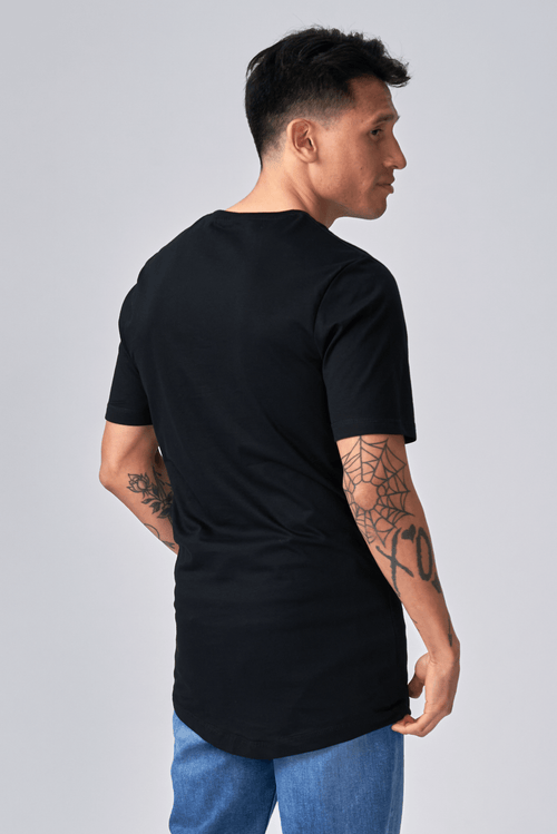 Long T-shirt - Black