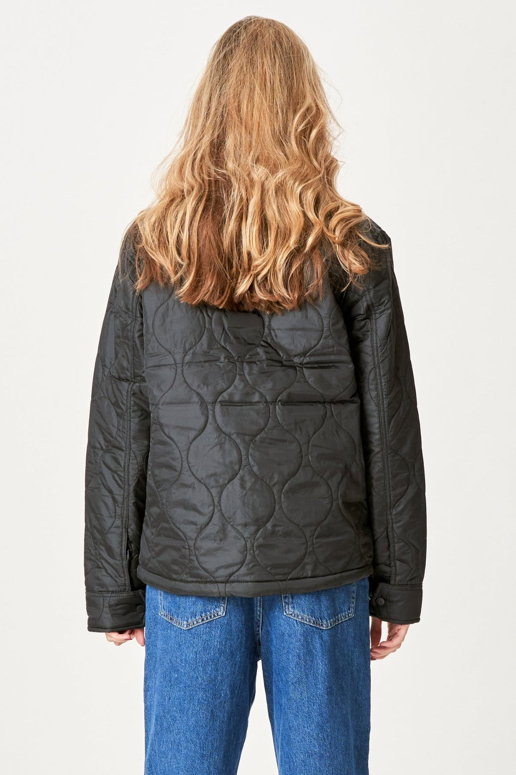 Ella Quiltet Jacket - Black