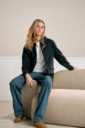 Shacket Twill - Navy