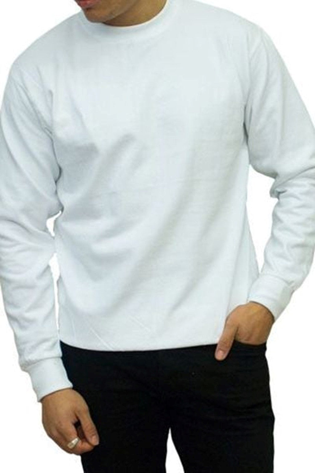 Crewneck Sweater - White