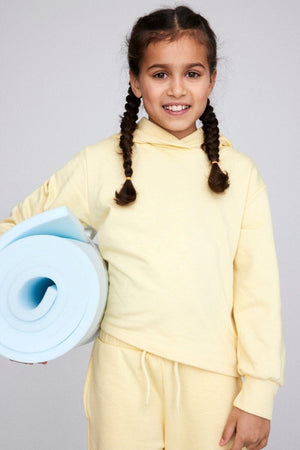 Ošišana kapuljača - žuta