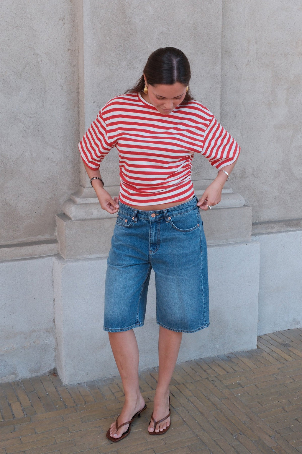 Denim Jorts - Blue Denim