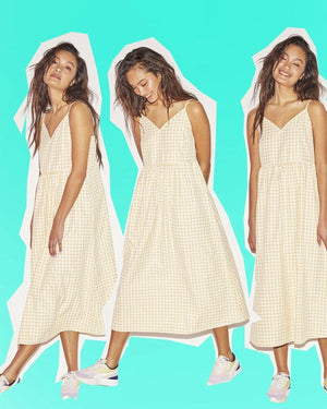 Era haljina - žuta karirana