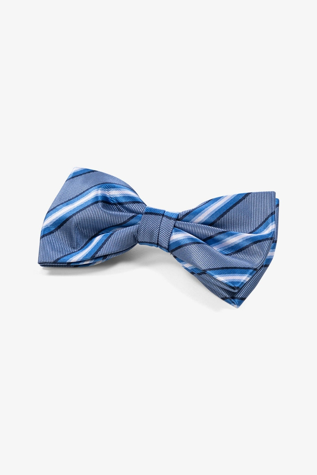 Bowtie - Dark Blue Striped