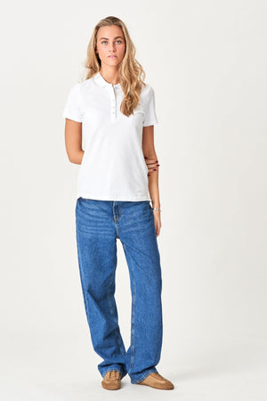 Polo tričko - biela