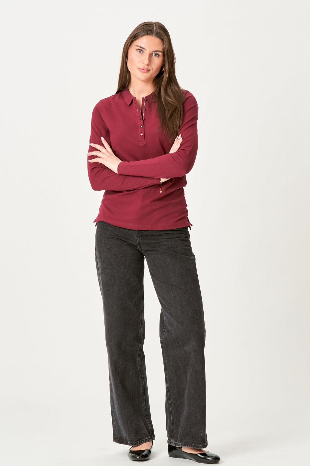 Polo Shirt - Burgundy