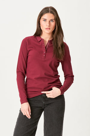 Polo Shirt - Burgundy