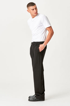 Suit Pants Loose - Black