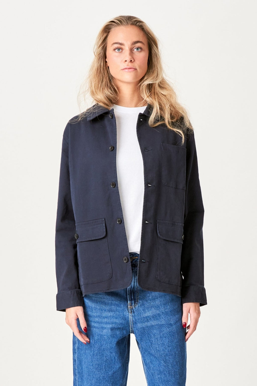 Shacket Twill - Navy