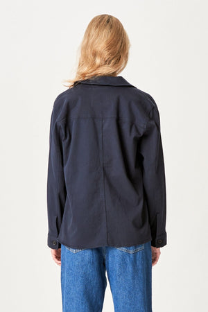 Shacket Twill - Navy