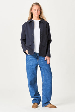 Shacket Twill - Navy