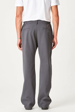 Suit Pants Loose - Steel Grey