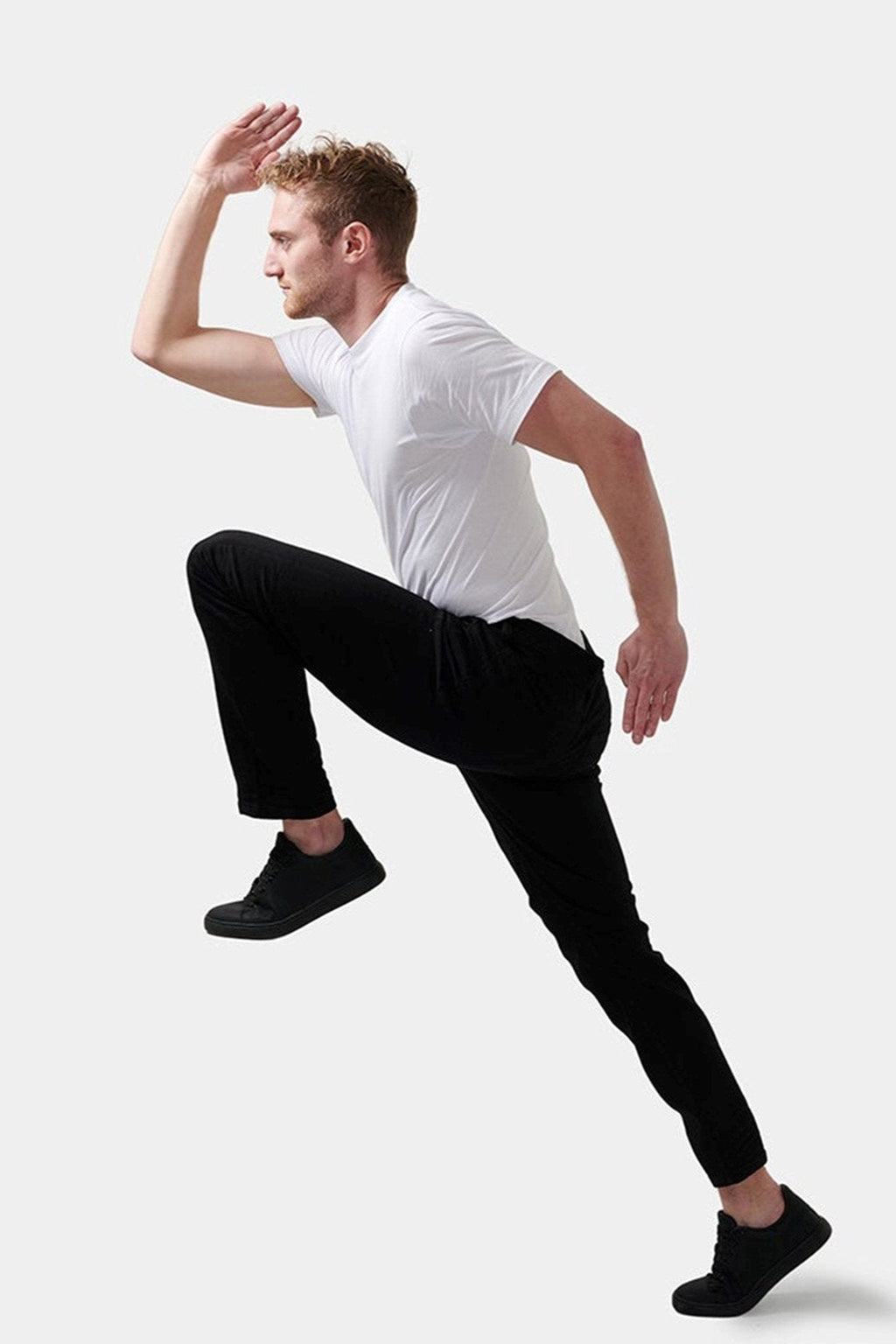 Glenn Strethe traperice - crna (tanka fit)